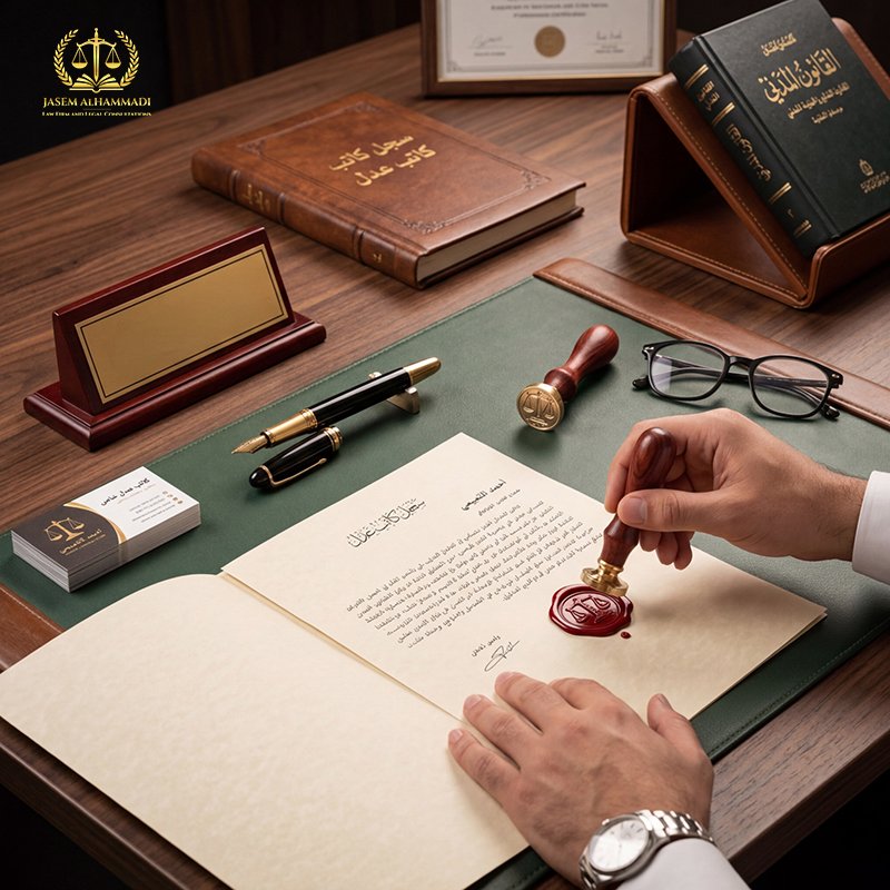 خدمات كاتب العدل الخاص